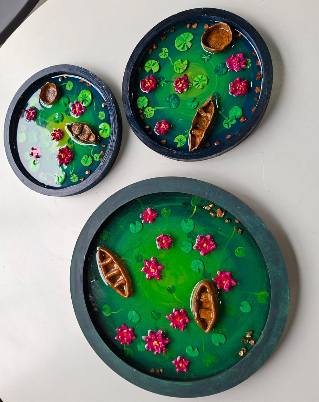 Resin Lotus Pond Workshop