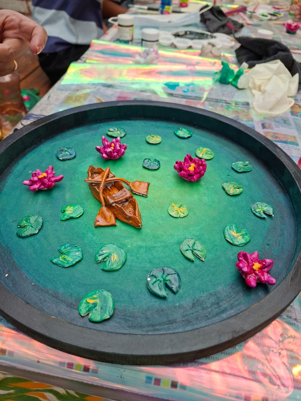 Resin Lotus Pond Workshop