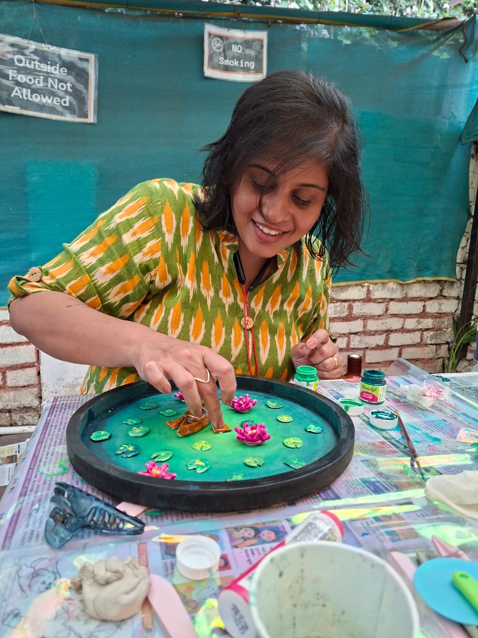 Resin Lotus Pond Workshop