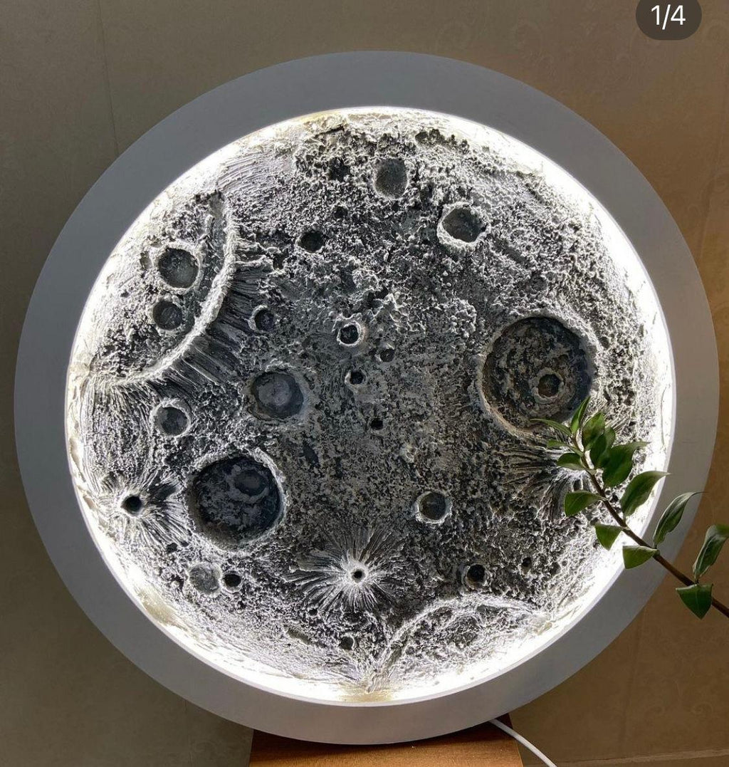 DIY 3D Moonlight Lamp Workshop