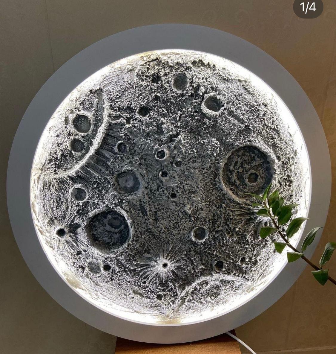 DIY 3D Moonlight Lamp Workshop