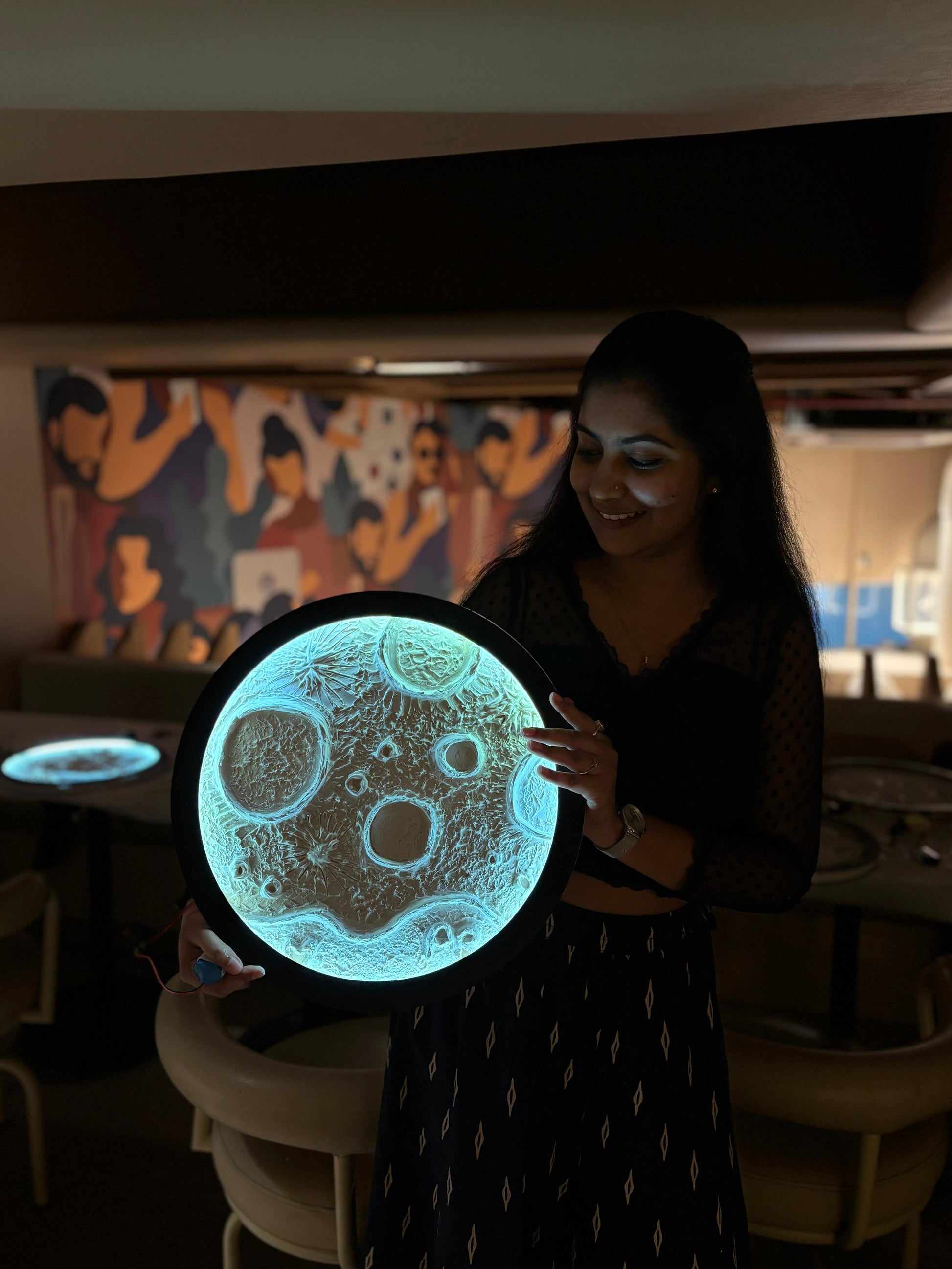 DIY 3D Moonlight Lamp Workshop