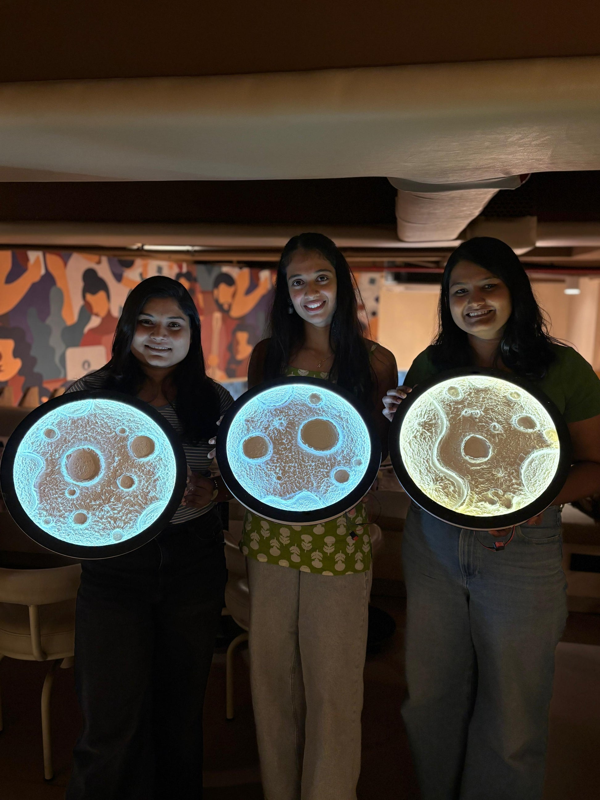 DIY 3D Moonlight Lamp Workshop