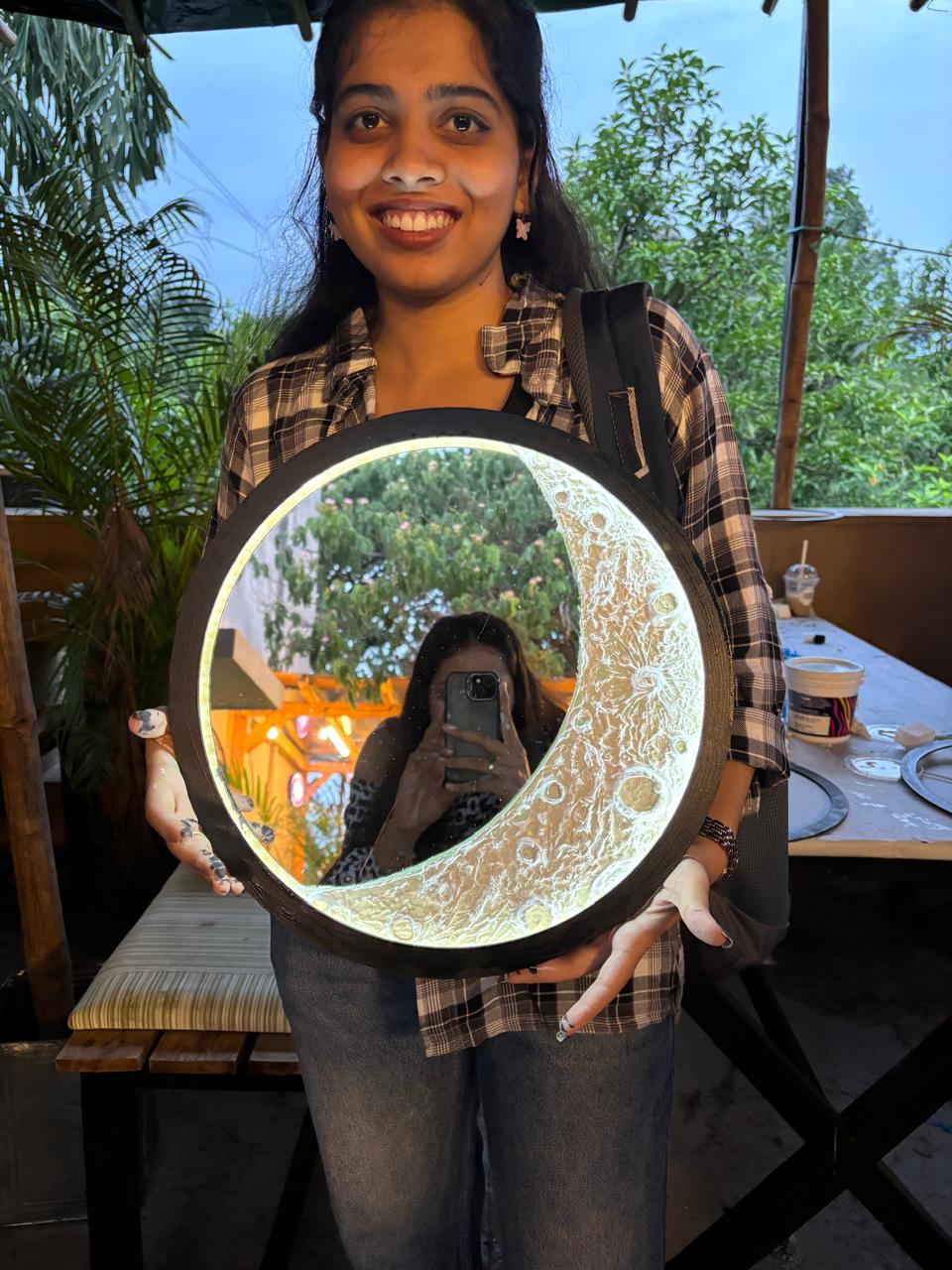 DIY 3D Moonlight Lamp Workshop