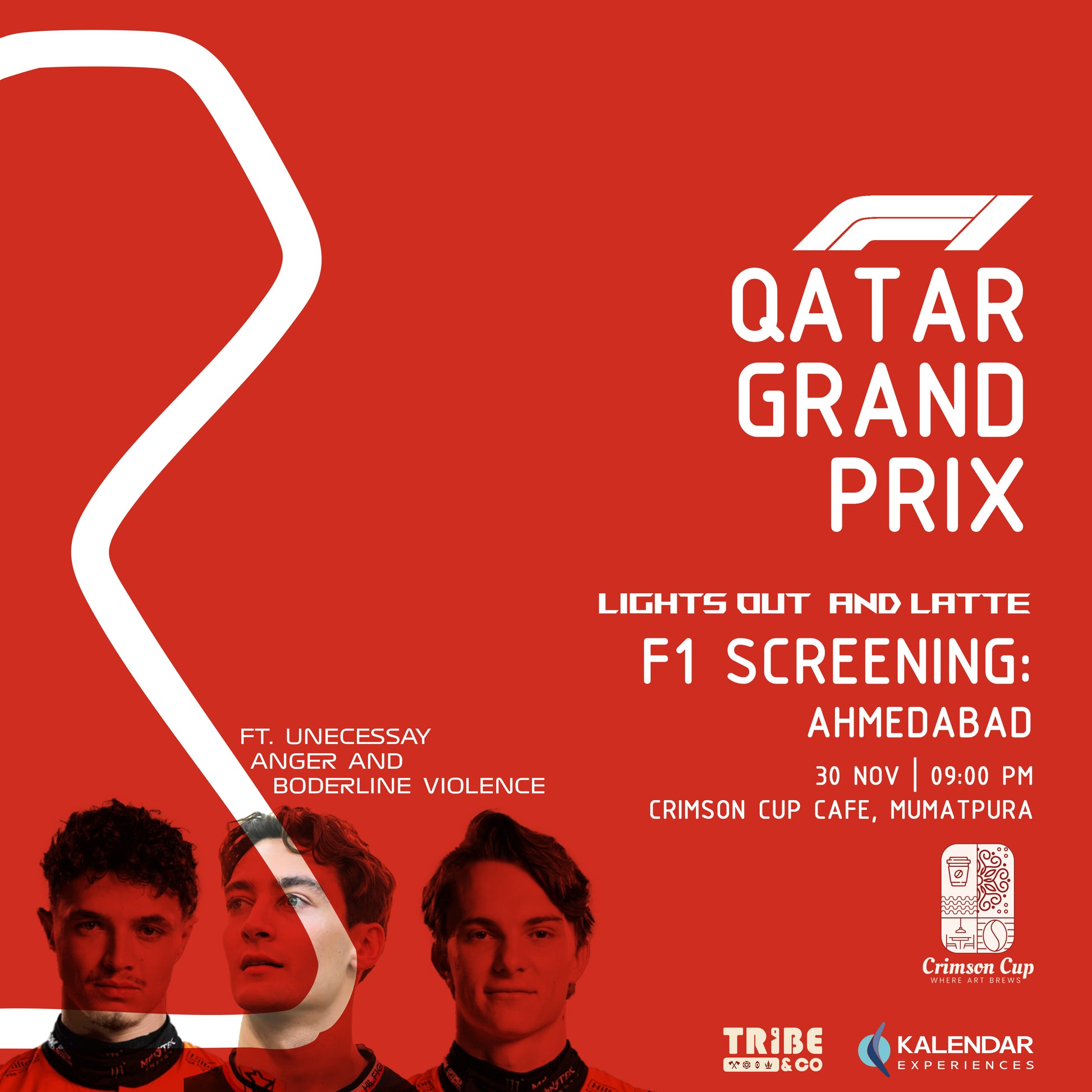 Qatar Grand Prix Formula 1 Screening