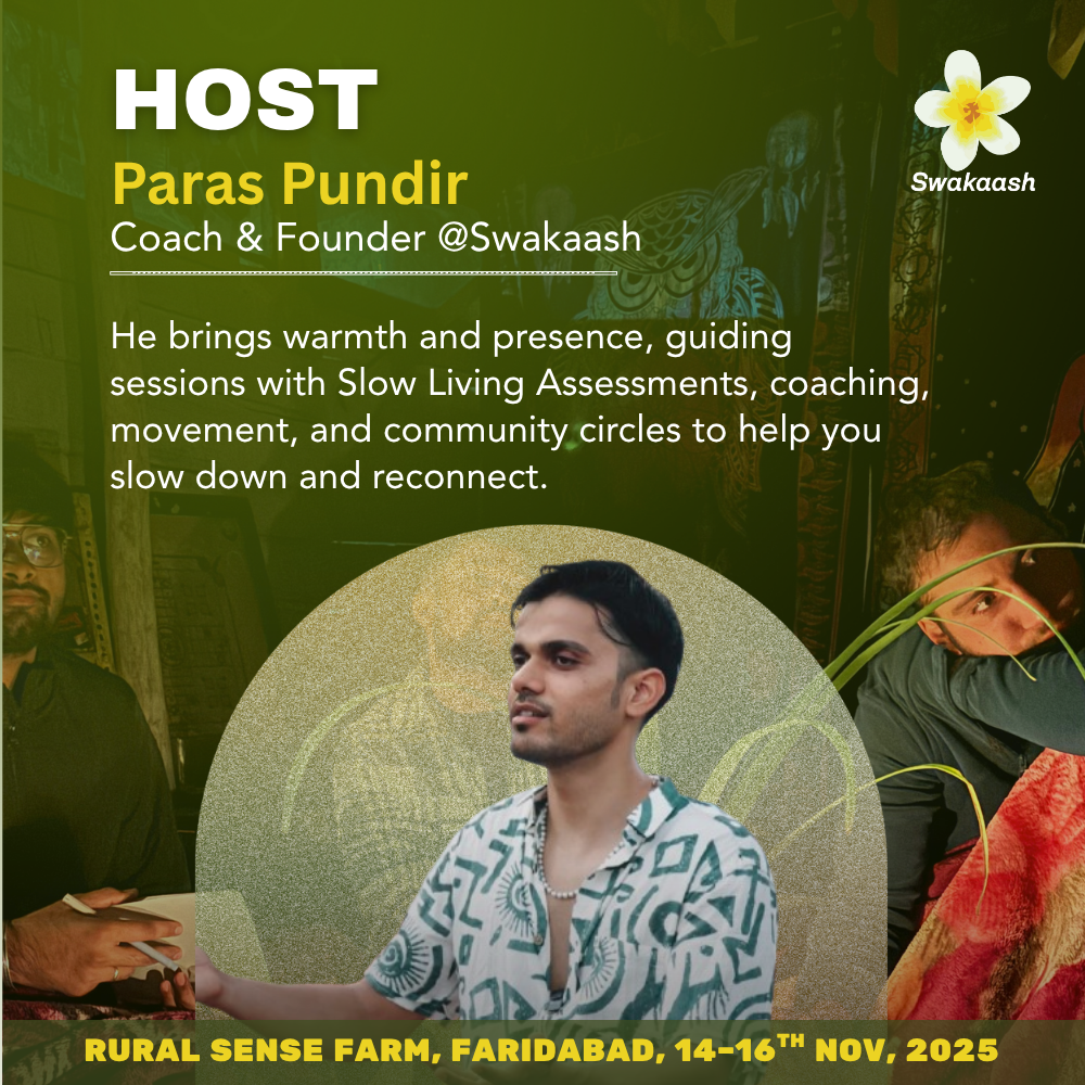 SlowWeekend 1.0 Delhi NCR by Swakaash