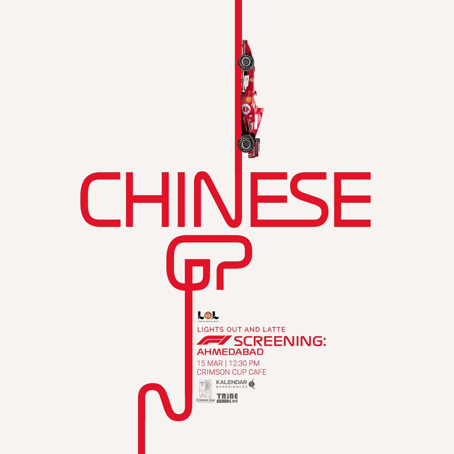 Chinese Grand Prix Formula 1 Screening