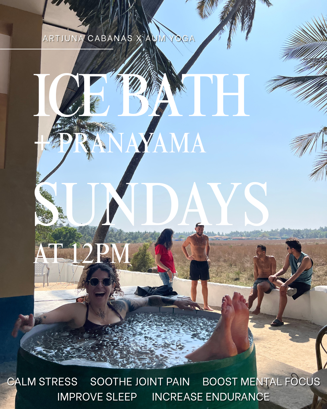 Ice-bath and Pranayama Experience