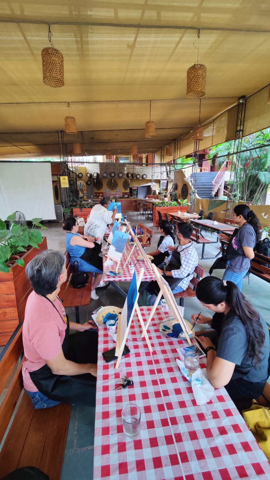 Canvas Painting: A Himalayan Escape with SafeMind Studio