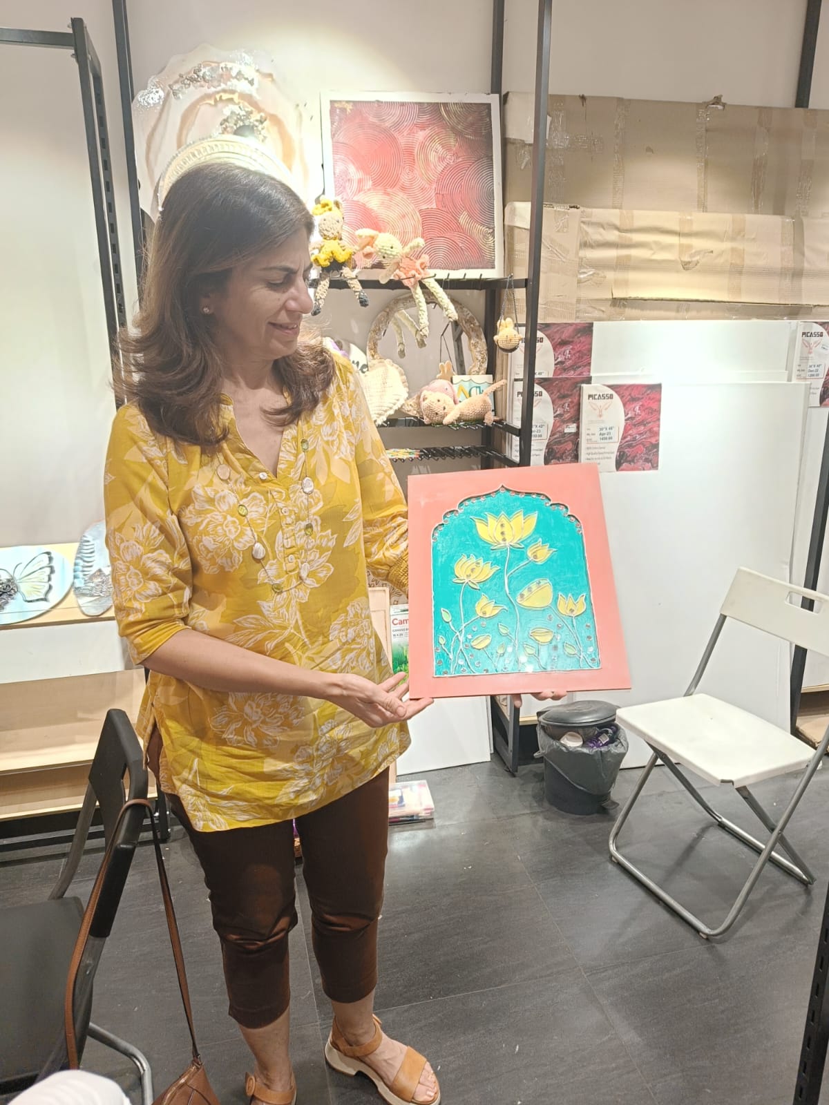 Lippan Jharokha Art with SafeMind Studio