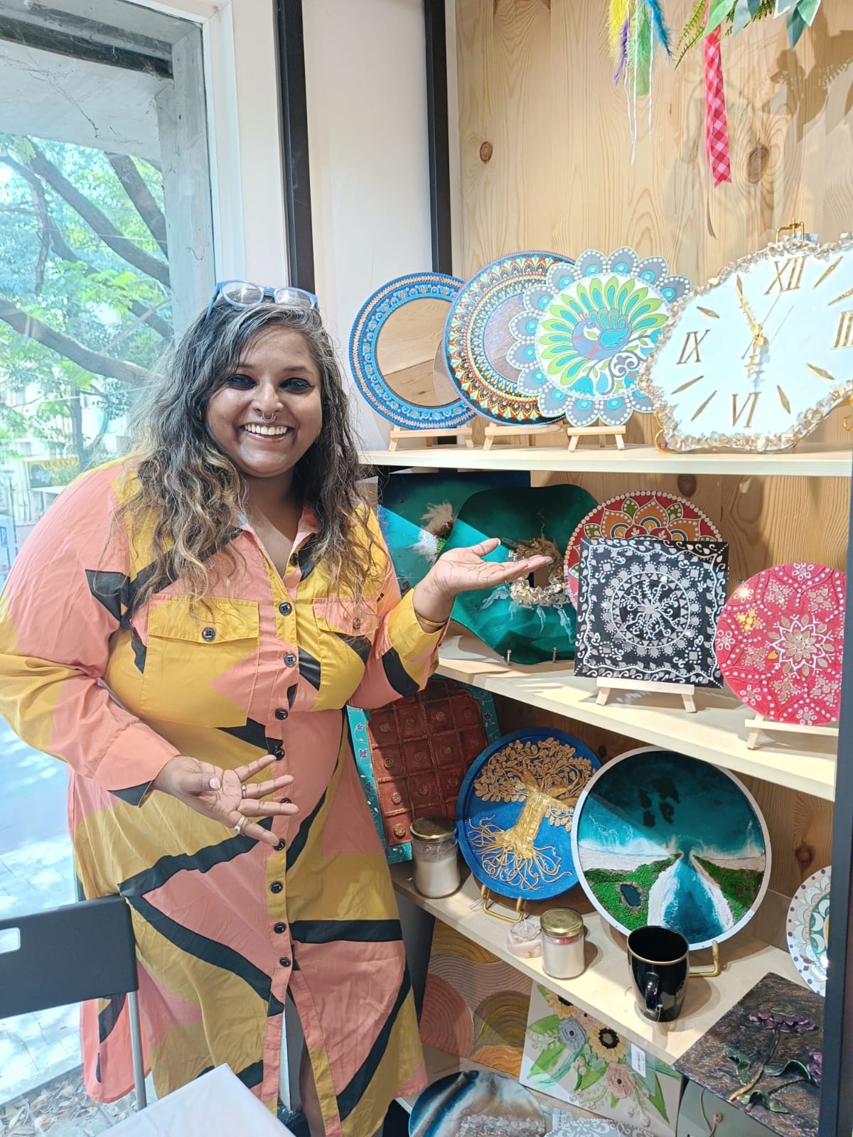 Lippan Jharokha Art with SafeMind Studio