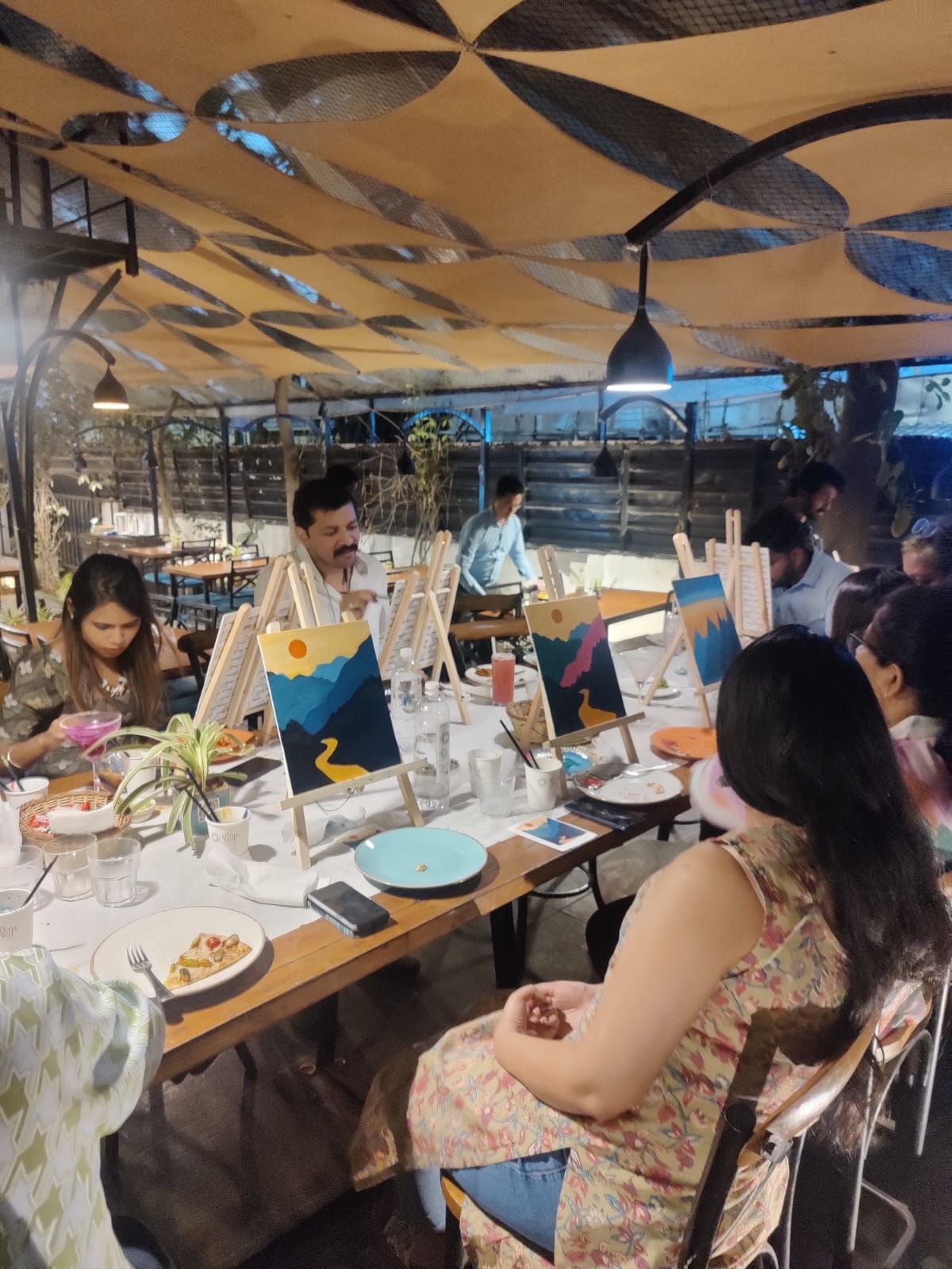 Canvas Painting: A Himalayan Escape with SafeMind Studio