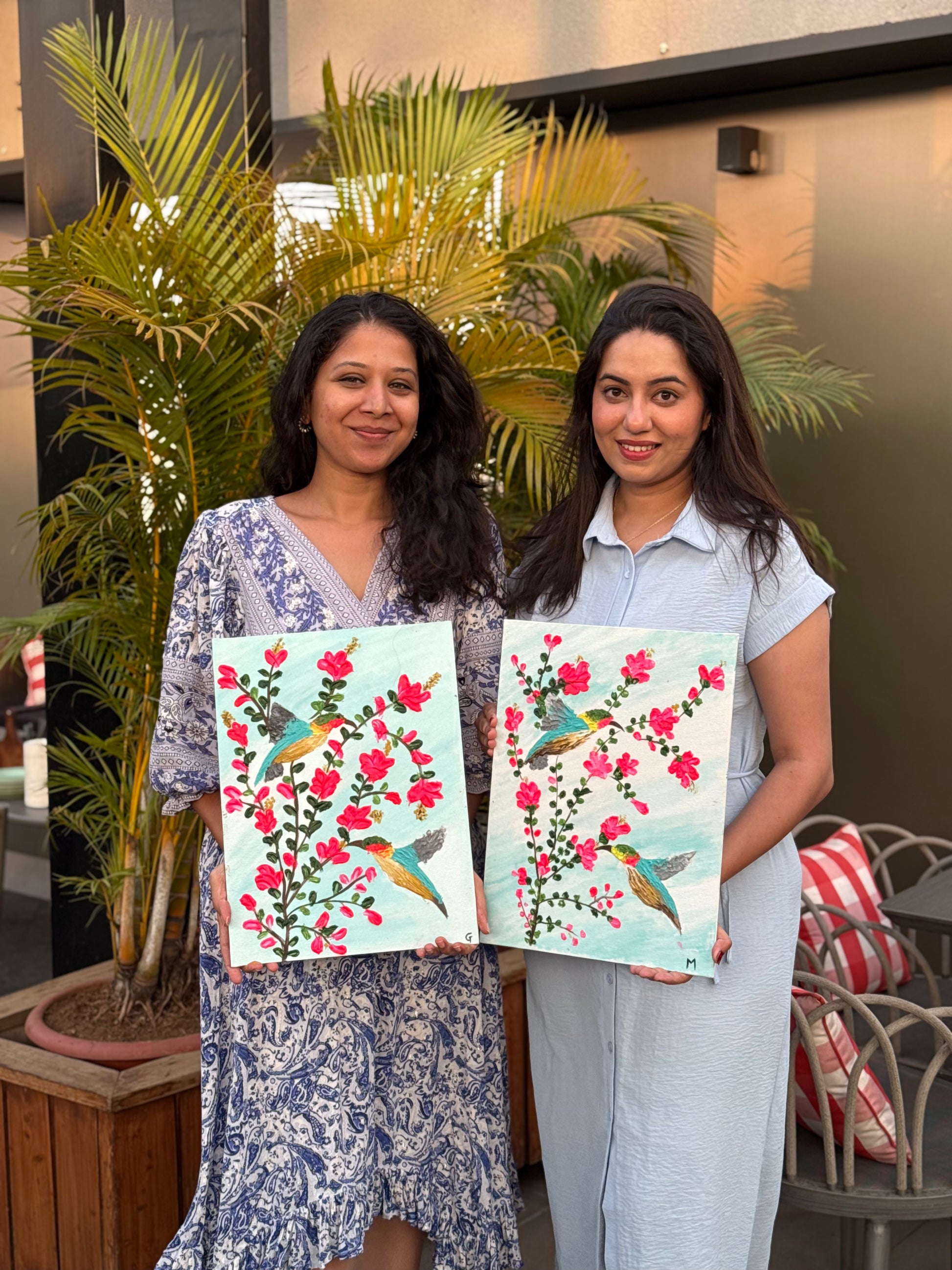 Canvas Painting (Hummingbird)