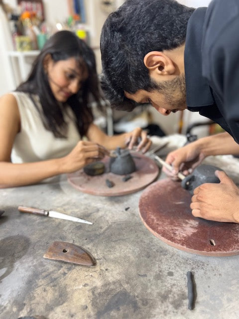 Clay Hand building workshop