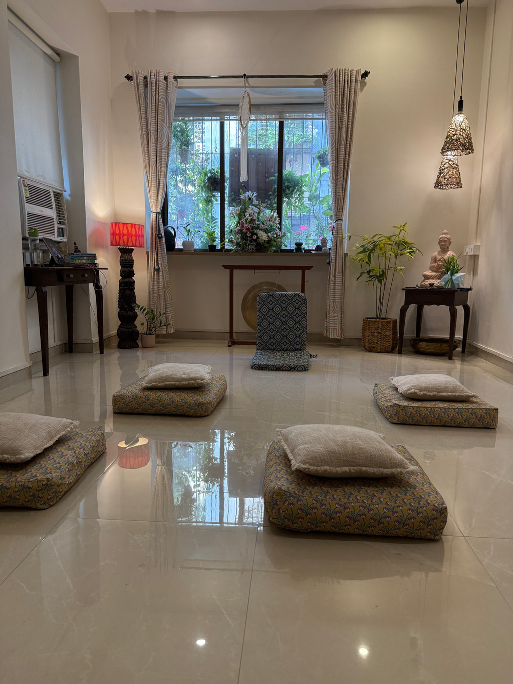 Morning Meditation at Idhya