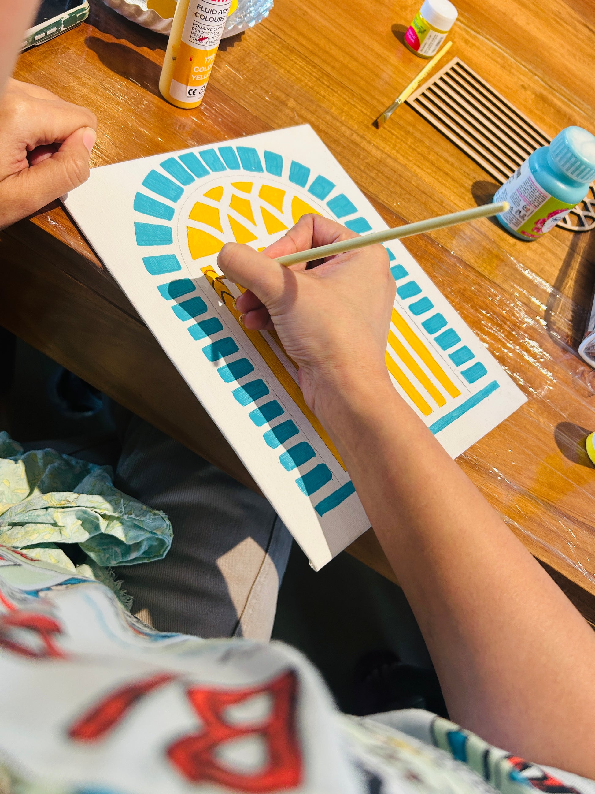 Goa by the Window- Window Painting Workshop