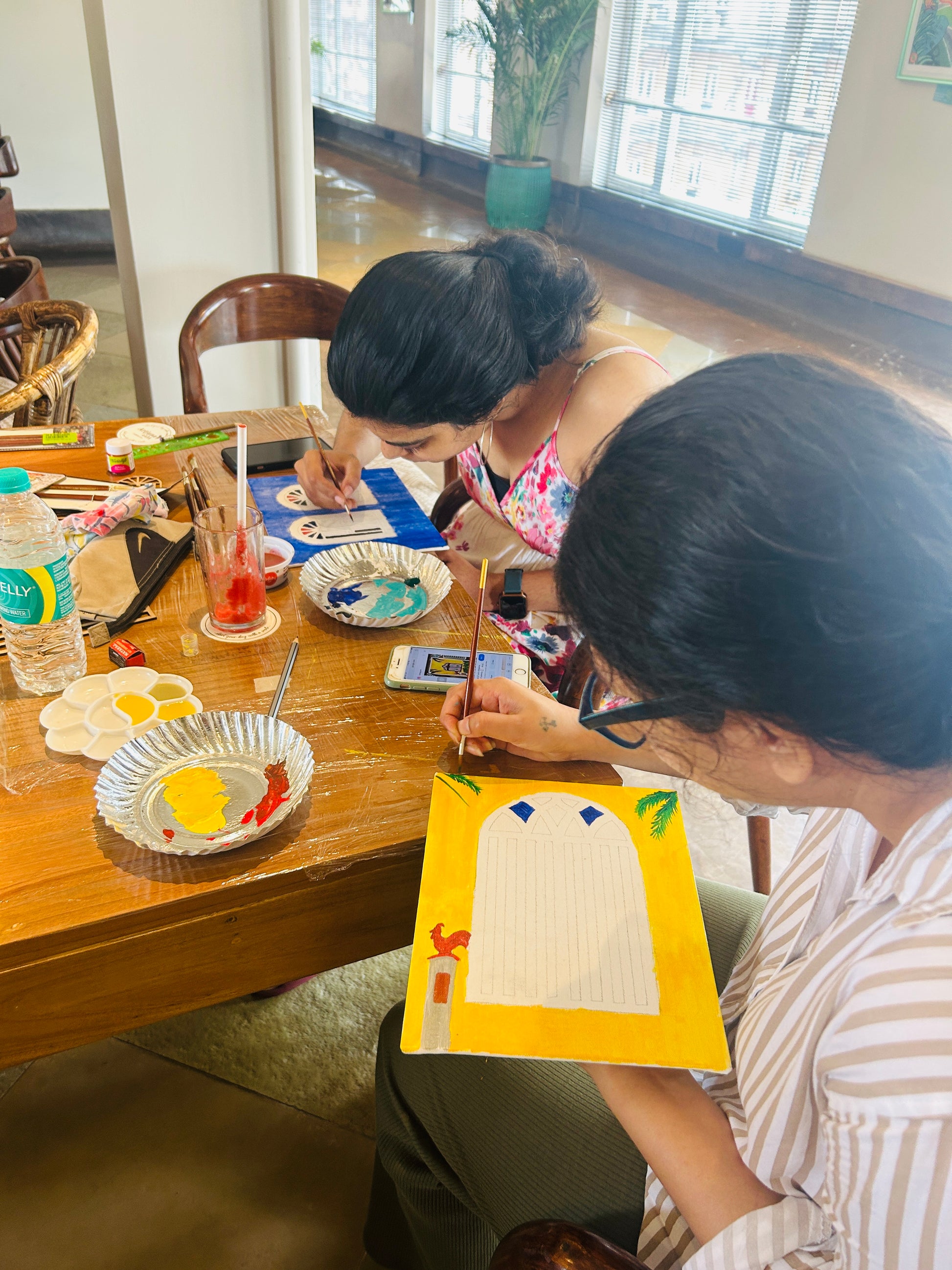 Goa by the Window- Window Painting Workshop