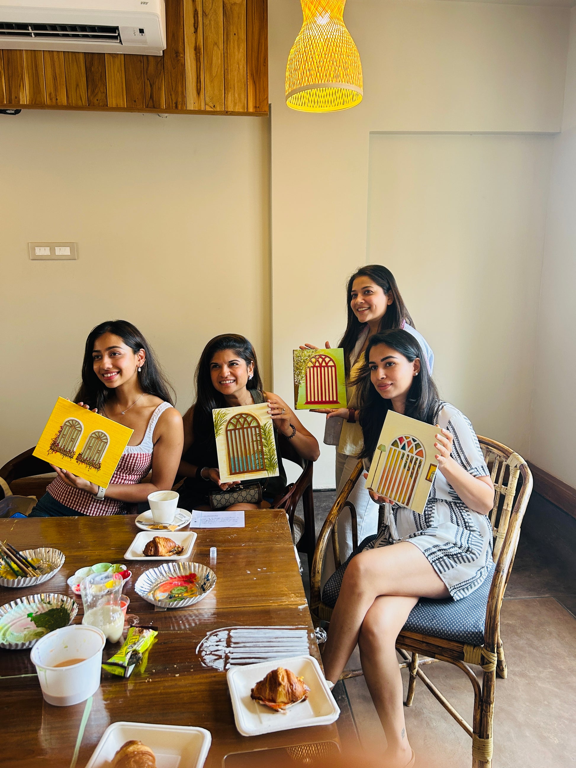 Goa by the Window- Window Painting Workshop