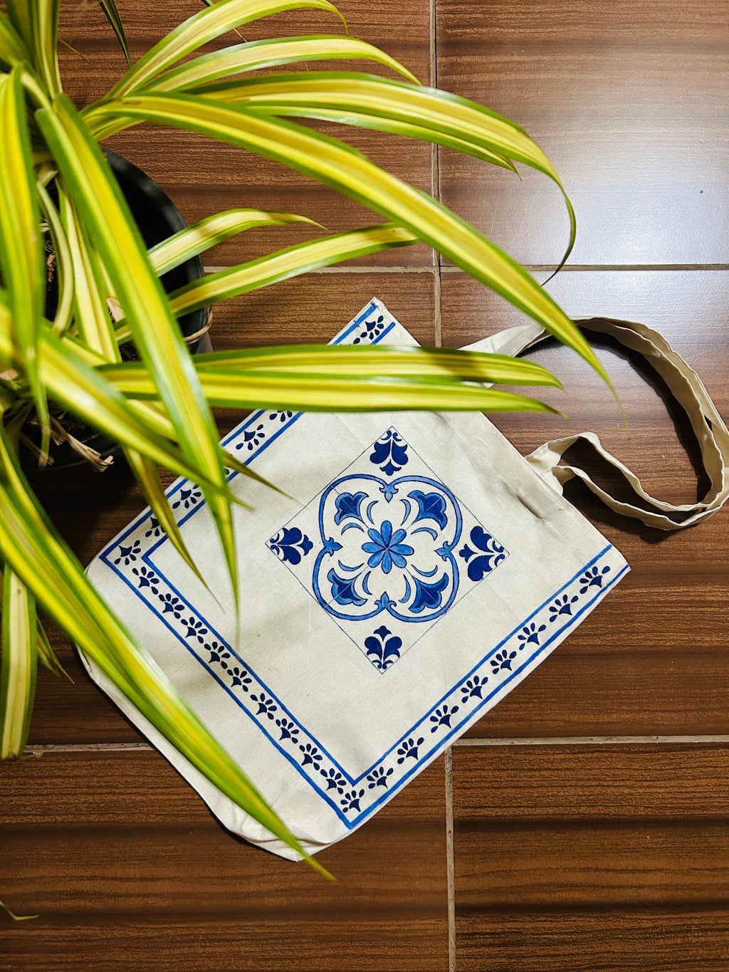 Azulejo Painting on Totes: Bring Goa’s Charm to Life