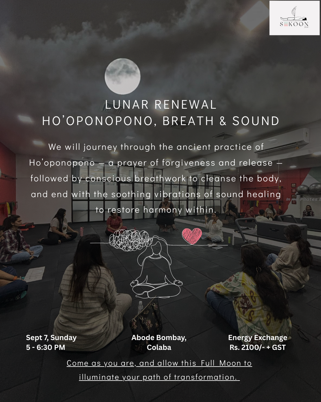 Lunar Renew Ho'oponopono, breath and sound