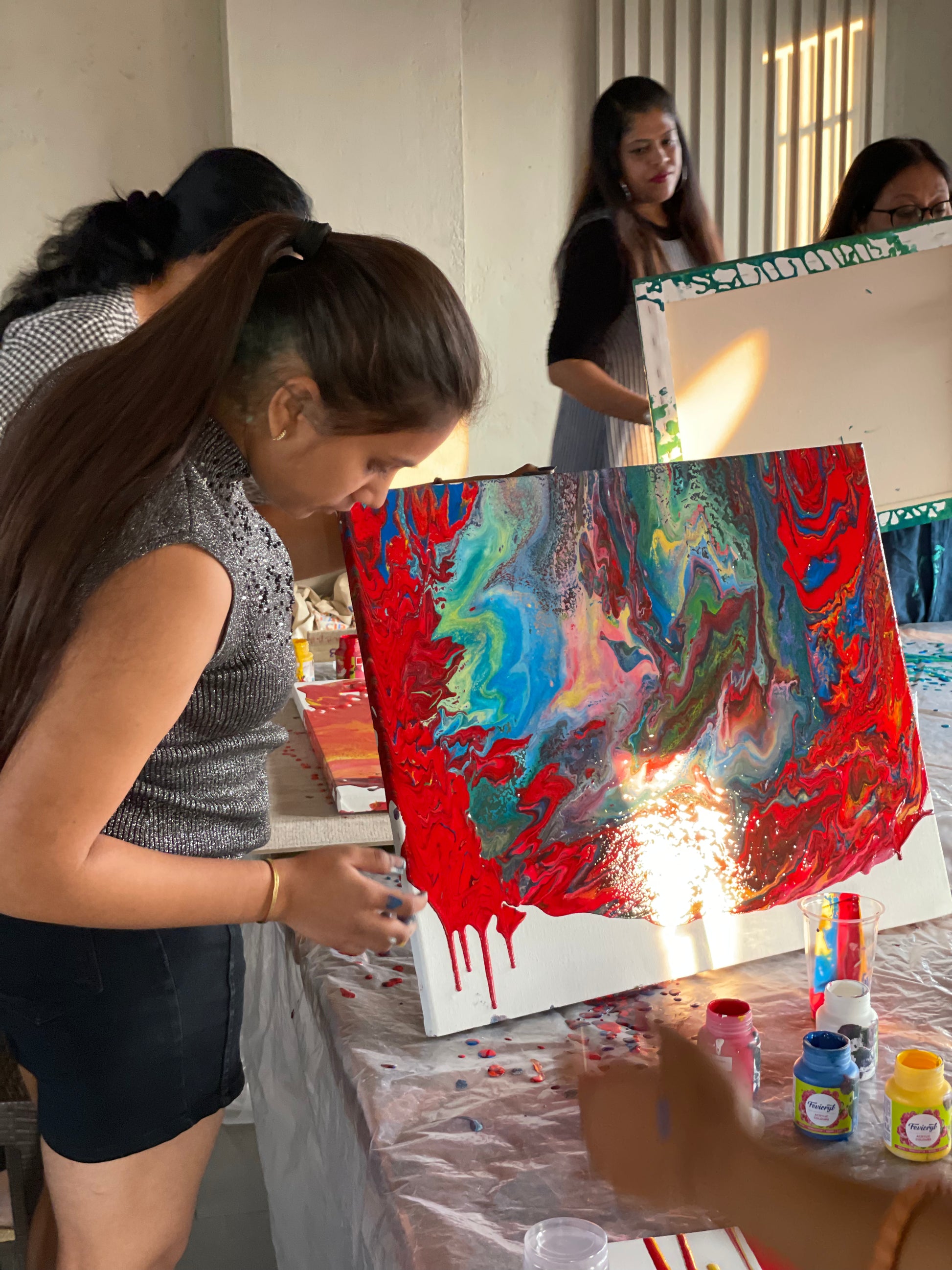 Fluid Art Workshop: Healing HeARTS