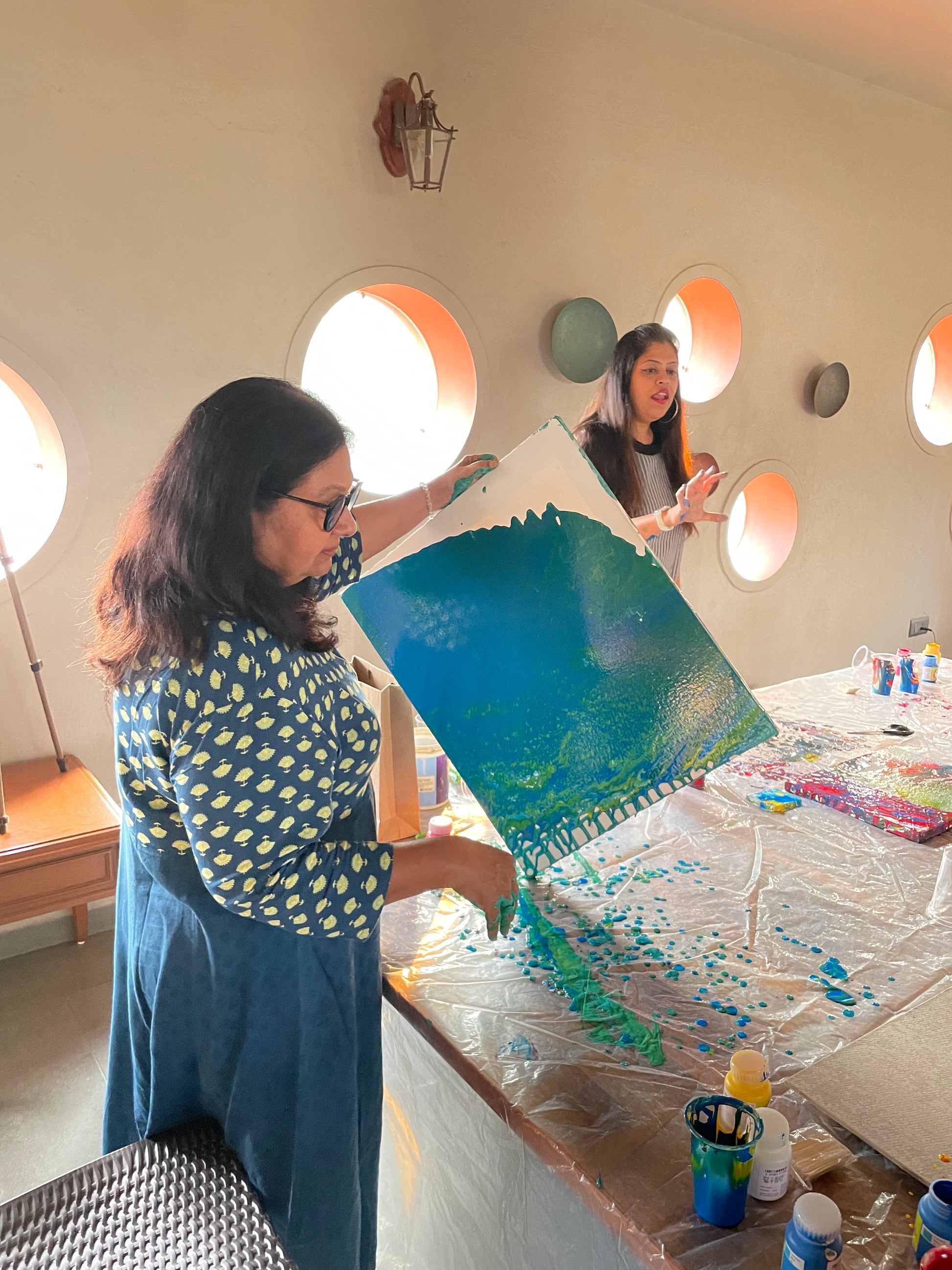 Fluid Art Workshop: Healing HeARTS