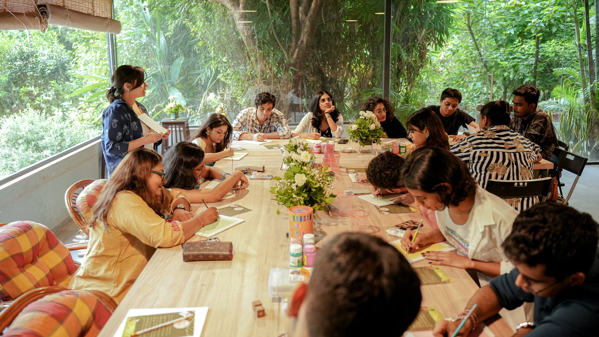 Paint and Ponder: An Art wellness Session