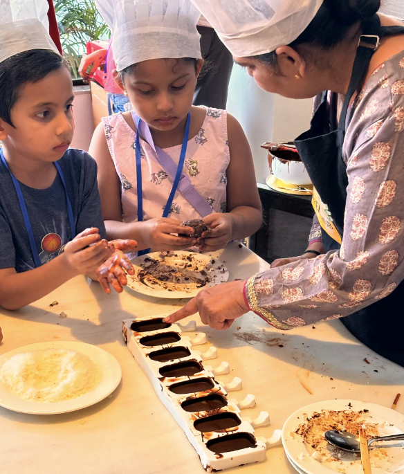 Chocolate making workshop