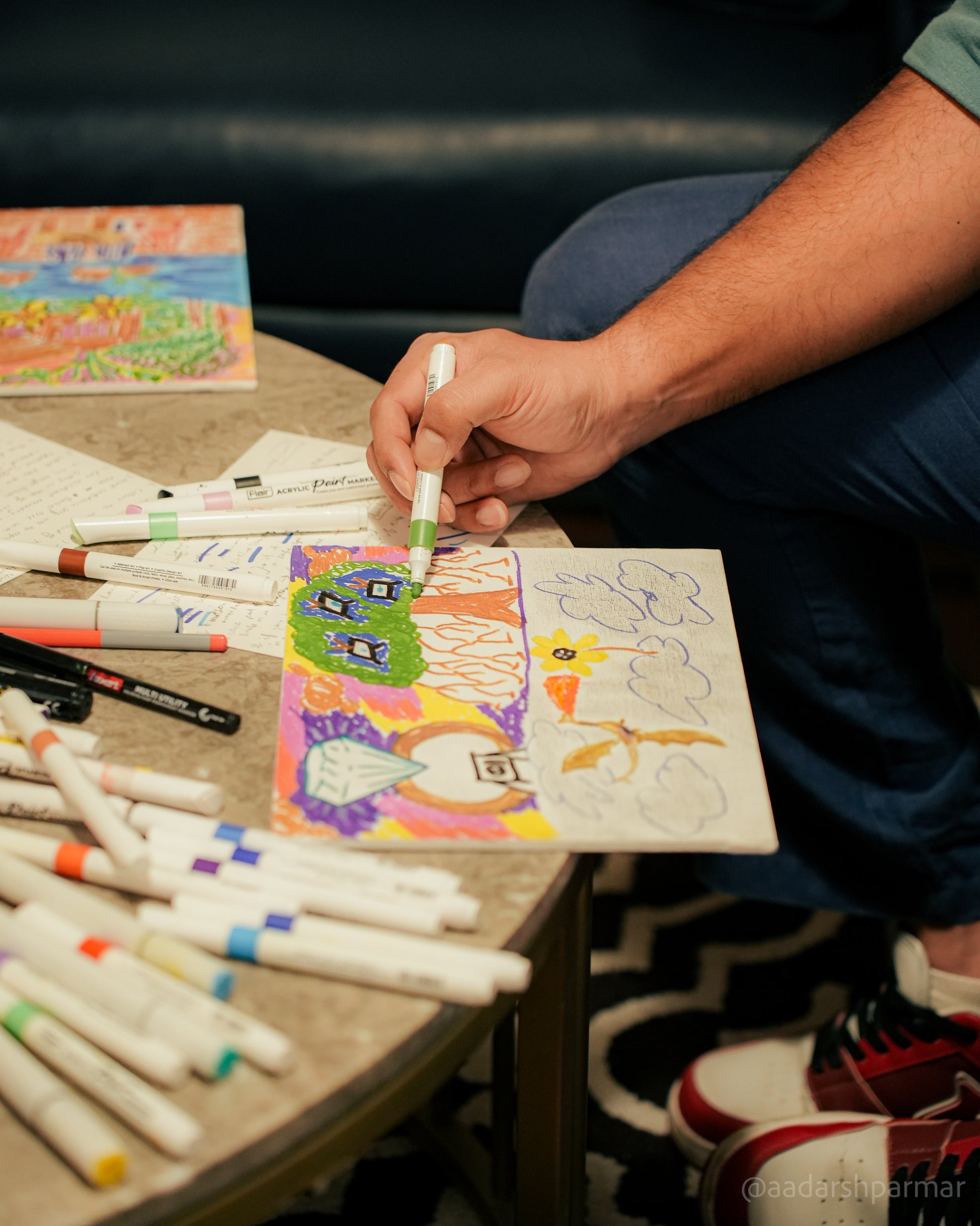 Paint and Ponder: An Art wellness Session