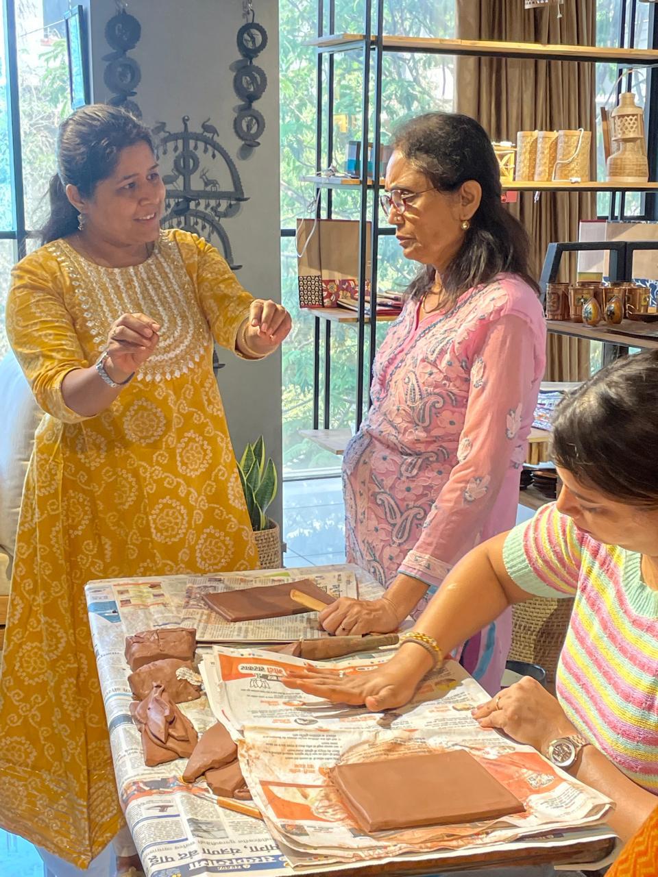 Handbuilding Pottery workshop