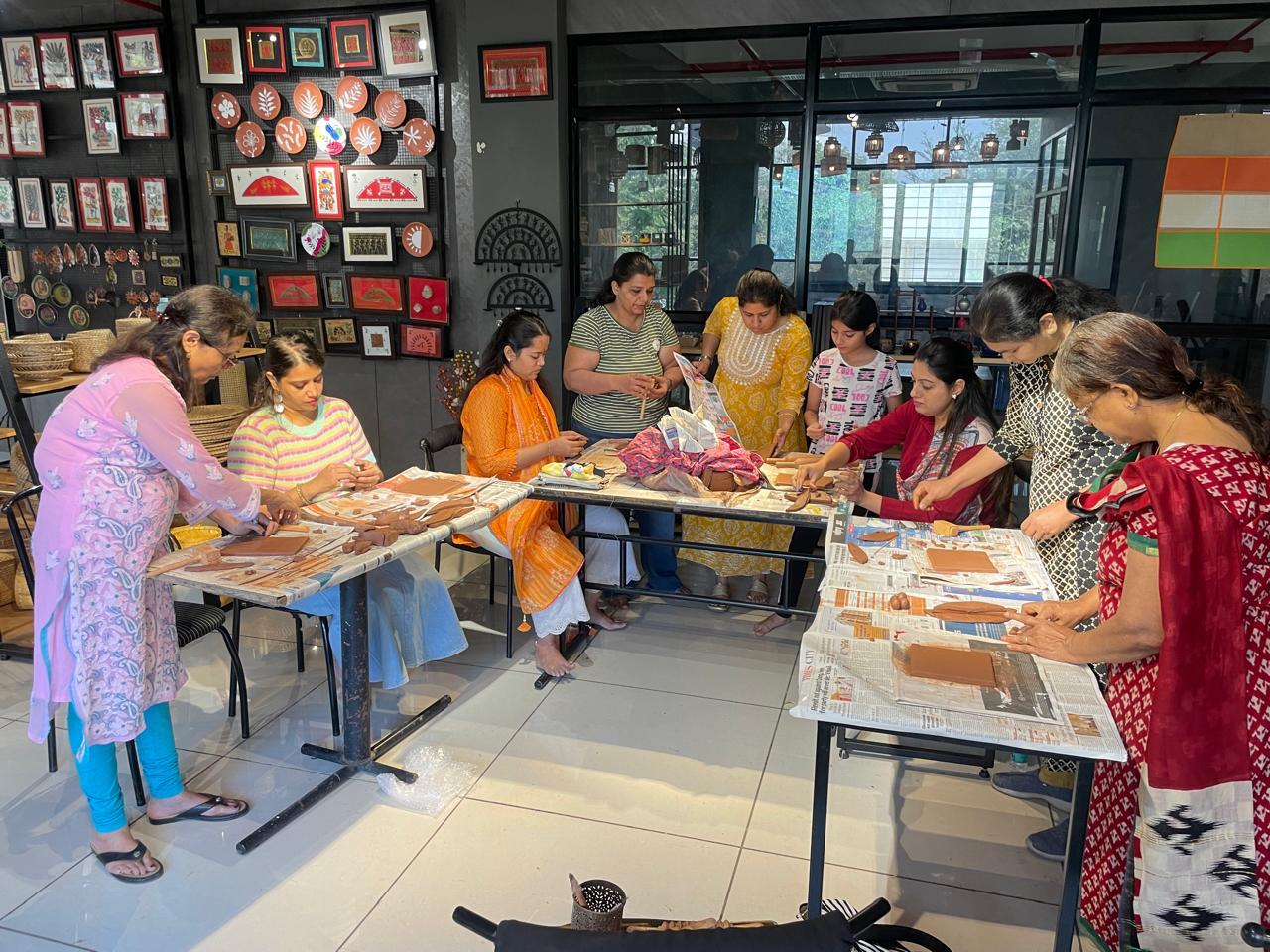 Handbuilding Pottery workshop