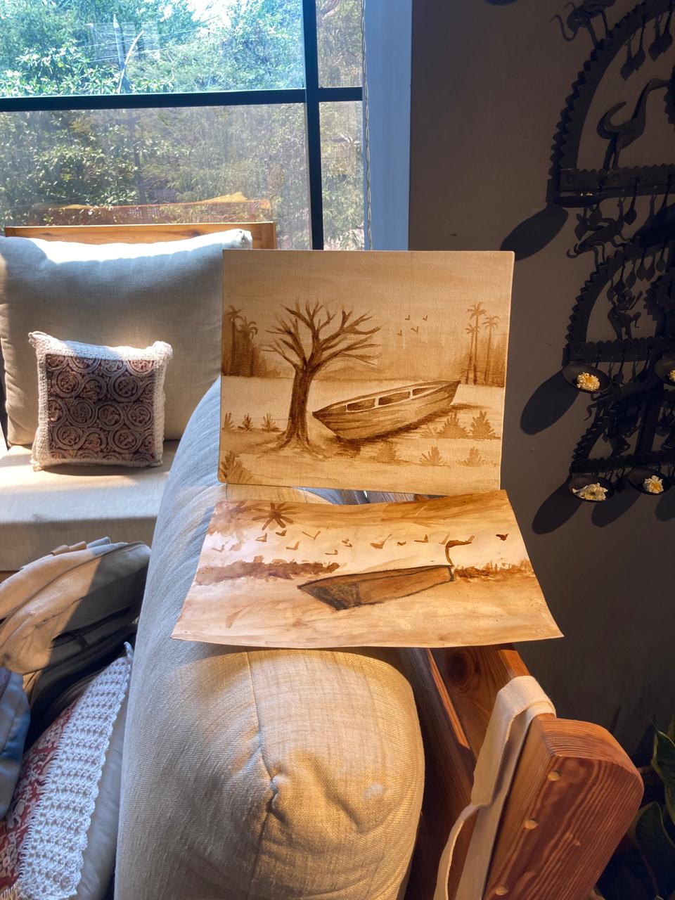 Coffee Painting Workshop: Create Art with Coffee