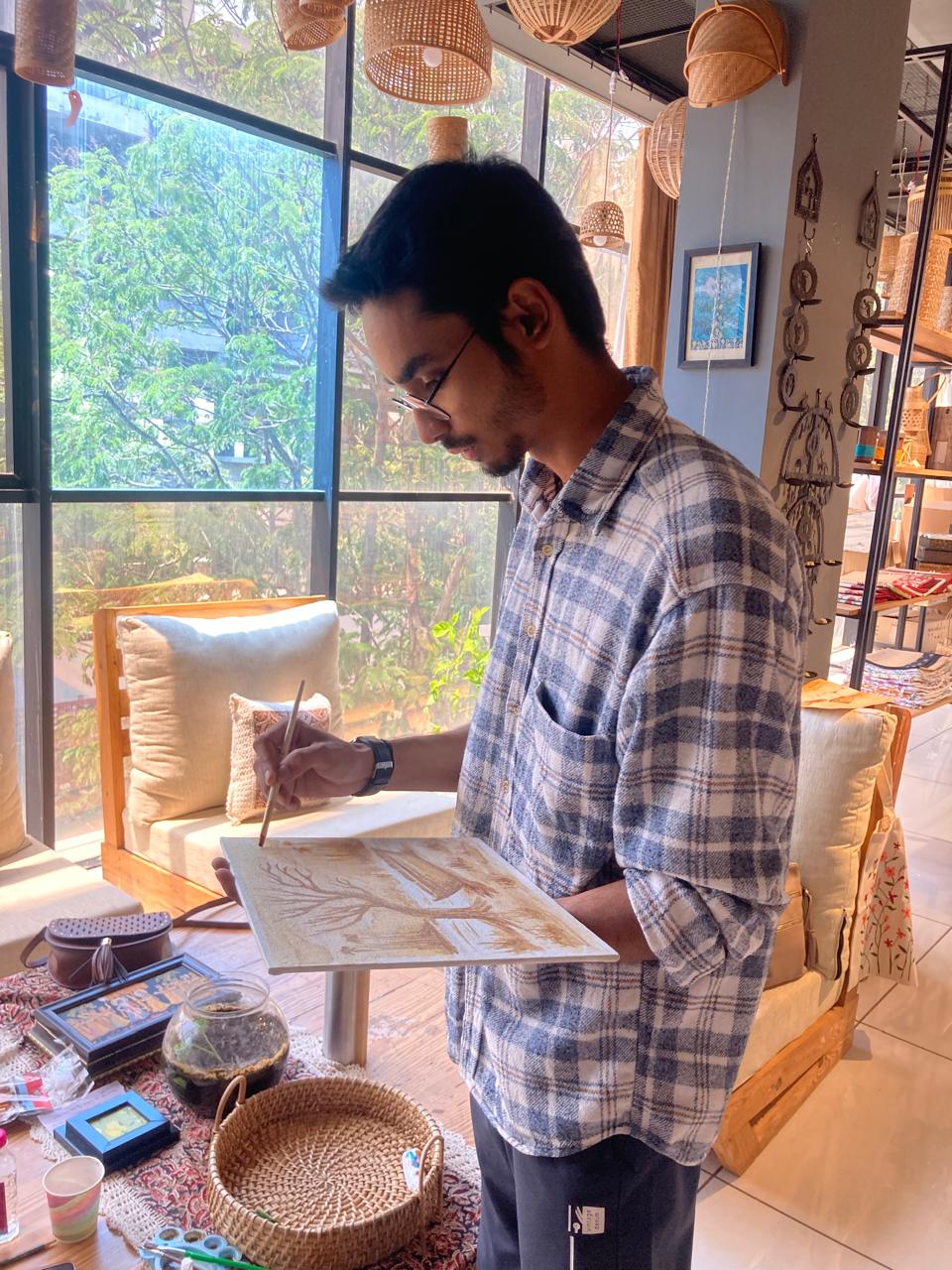 Coffee Painting Workshop: Create Art with Coffee