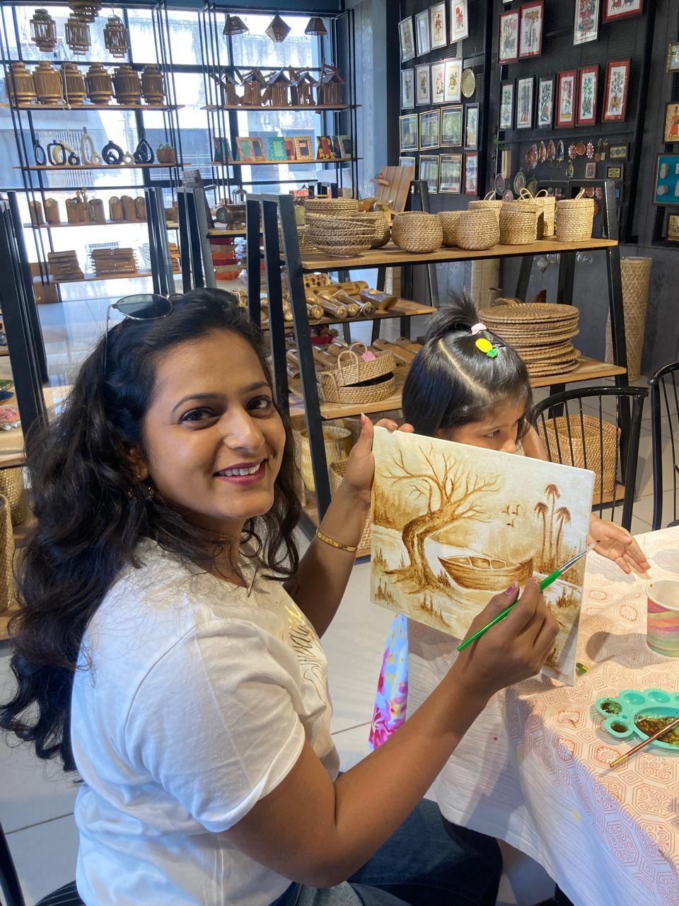 Coffee Painting Workshop: Create Art with Coffee