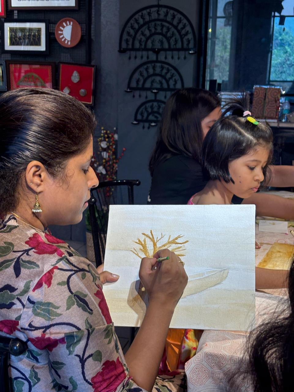 Coffee Painting Workshop: Create Art with Coffee