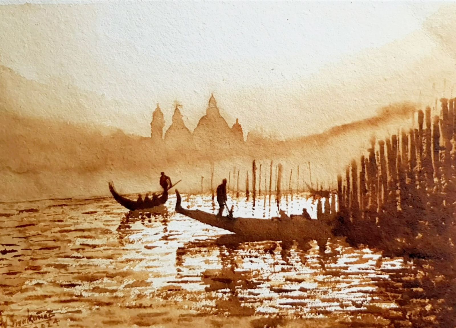 Coffee Painting Workshop: Create Art with Coffee