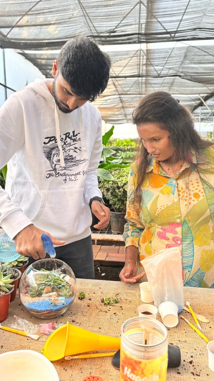 Terrarium making Session