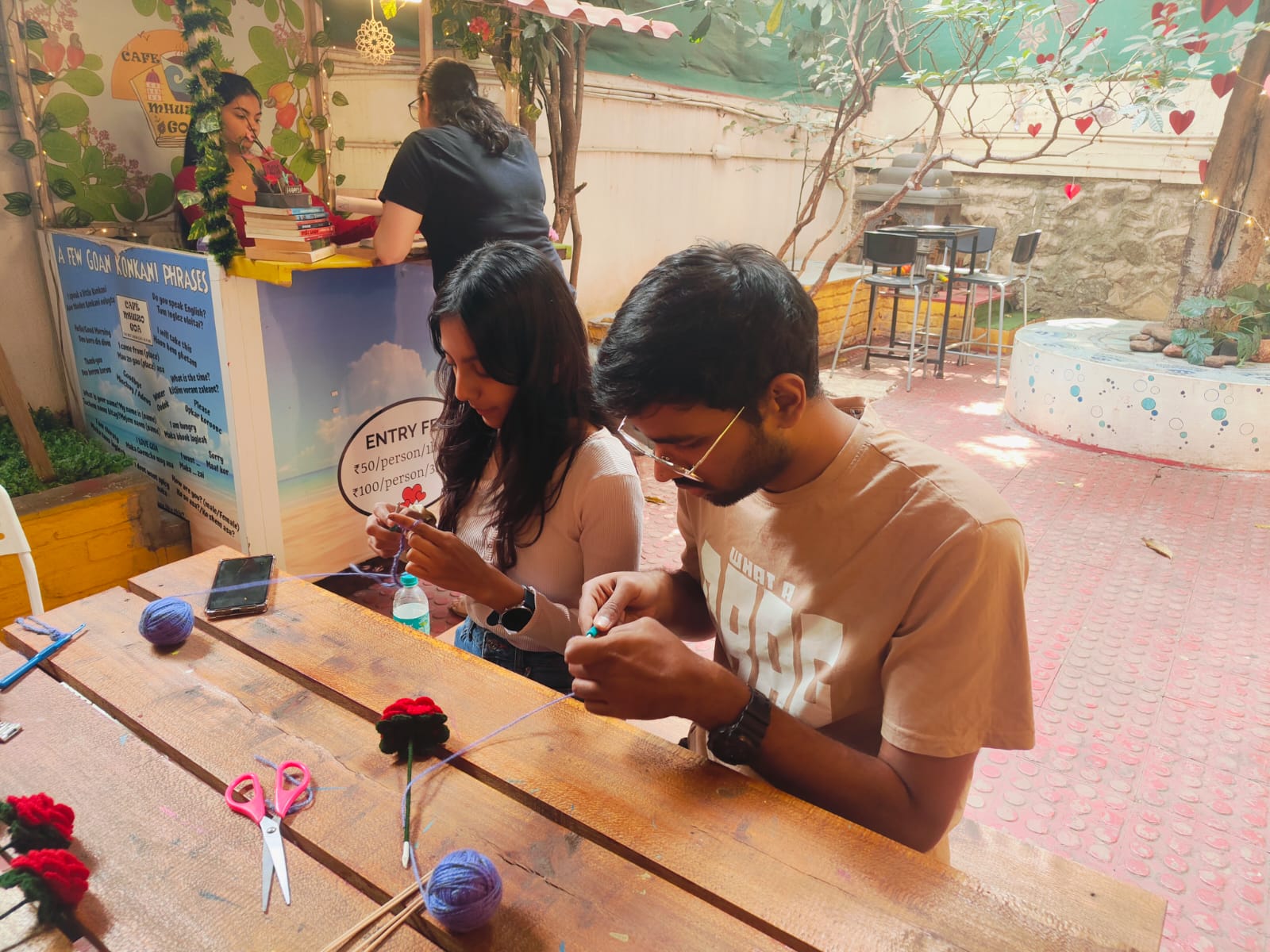 Crochet Flower Making Workshop with SafeMind Studio