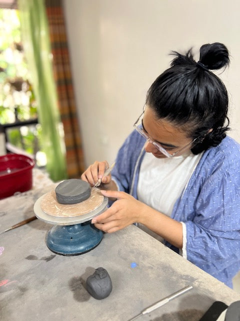 Carve a Traditional Japanese Kurinuki pottery bowl or box: Pottery workshop